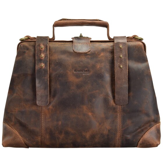 Greenland Nature Mallette de médecin Classic en cuir 37 cm