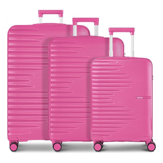 Travelite Pacific 4 roues Set de valises 3 pièces