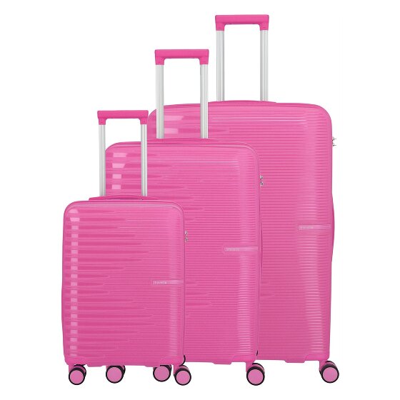 Travelite Pacific 4 roues Set de valises 3 pièces
