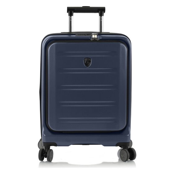 Heys Hatch 4 roulettes Trolley de cabine 53 cm Compartiment pour ordinateur portable avec soufflet d'extension