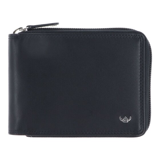 Golden Head Polo Porte-monnaie Protection RFID Cuir véritable 12.5 cm