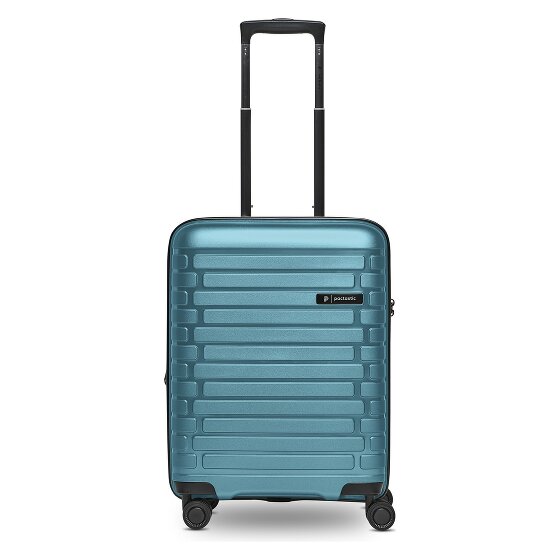 Pactastic Collection 04 THE CABIN + 4 roulettes Trolley de cabine S 55 cm avec soufflet d'extension