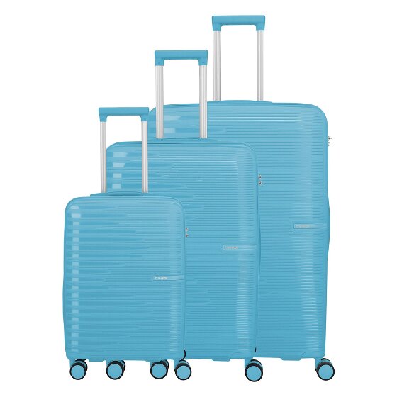 Travelite Pacific 4 roues Set de valises 3 pièces