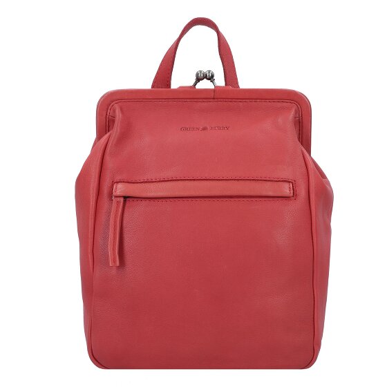 Greenburry Vintage washed Sac à dos de ville Cuir véritable 27 cm