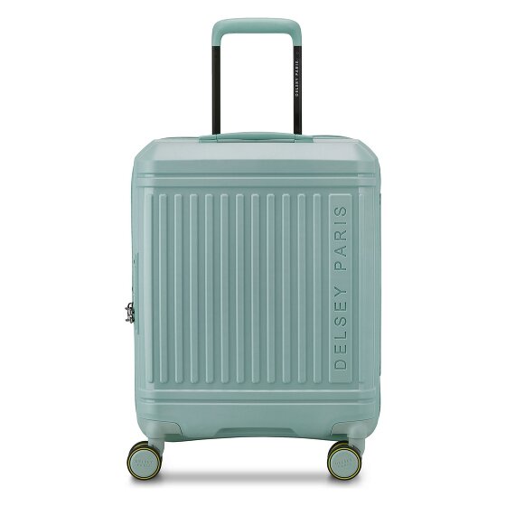 Delsey Paris Lutece 4 roues Valise cabine 55 cm '"avec soufflet d''extension"'