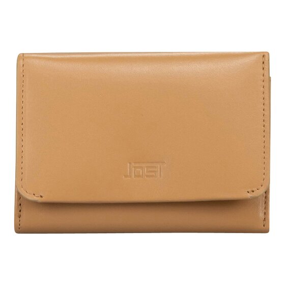 Jost Arva Porte-monnaie Protection RFID Cuir véritable 12 cm