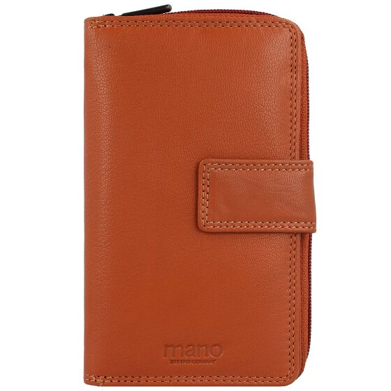 mano Donna Giulia Porte-monnaie en cuir 10,5 cm