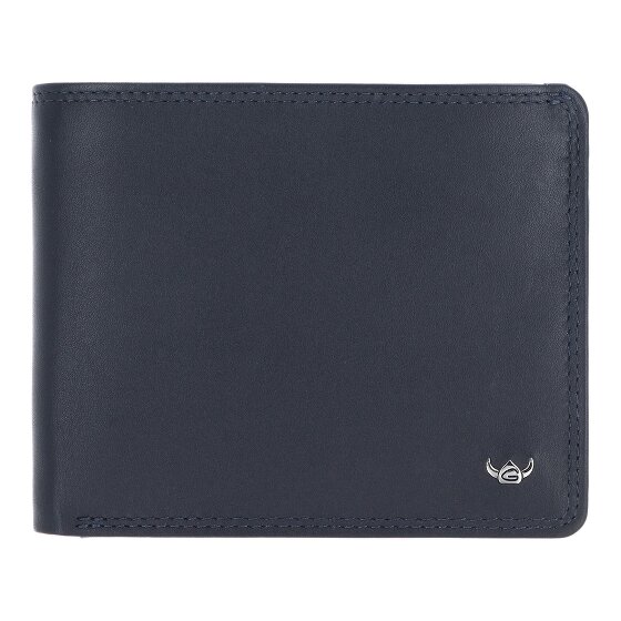 Golden Head Polo Porte-monnaie Protection RFID Cuir véritable 12.5 cm