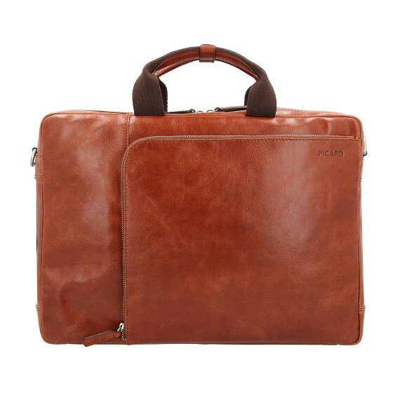 Picard Buddy Porte-documents Messenger Cuir 42 cm Compartiment pour ordinateur portable