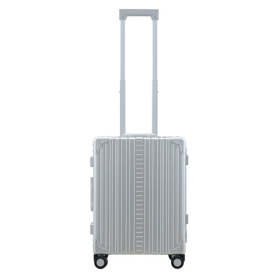 Aleon Valise cabine Traveler Domestic à 4 roues en Aluminium, 55 cm