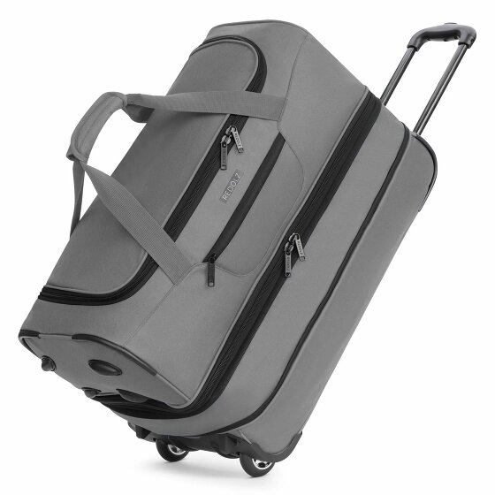 Redolz Duffle Essentials MEDIUM EXP. 2 roulettes Sac de voyage S 55 cm avec soufflet d'extension