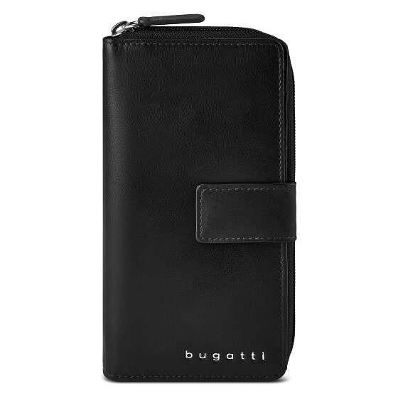 bugatti Valencia Porte-monnaie Protection RFID Cuir véritable 19 cm