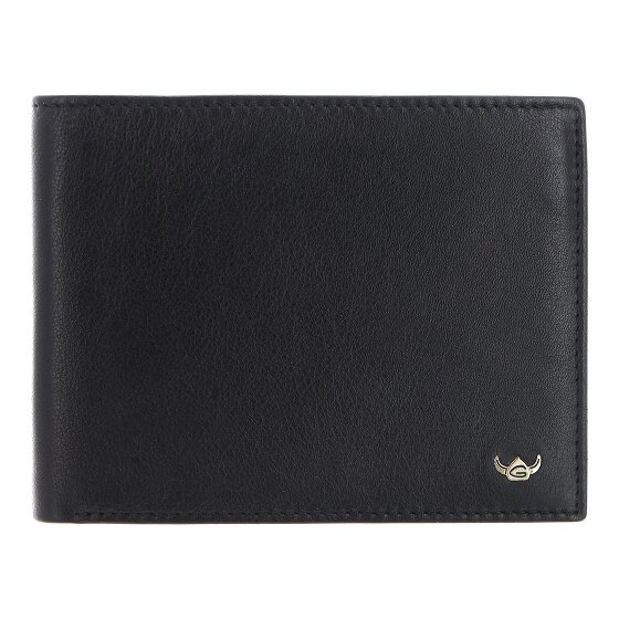 Golden Head Dublin Porte-monnaie Protection RFID Cuir véritable 12.5 cm
