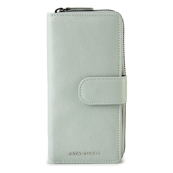 Jack Kinsky Livorno 1026 Porte-monnaie Protection RFID Cuir véritable 19 cm