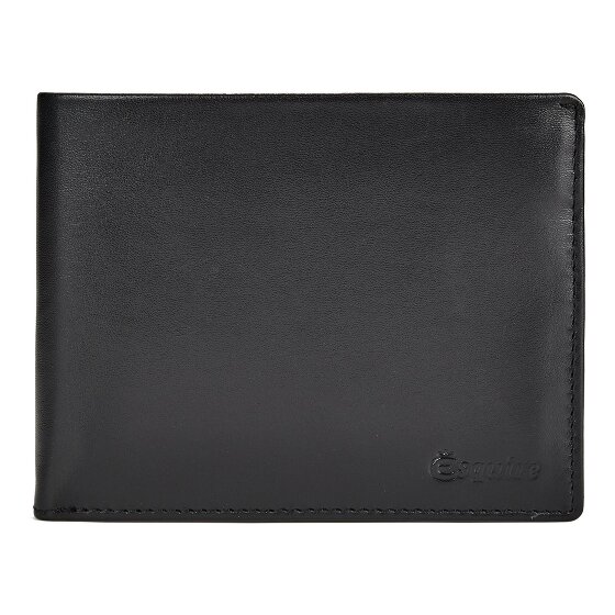 Esquire Silk Porte-monnaie Protection RFID Cuir véritable 12 cm