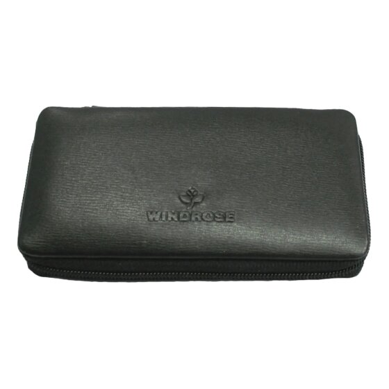 Windrose Ambiance Boîte à bijoux Cuir 12 cm