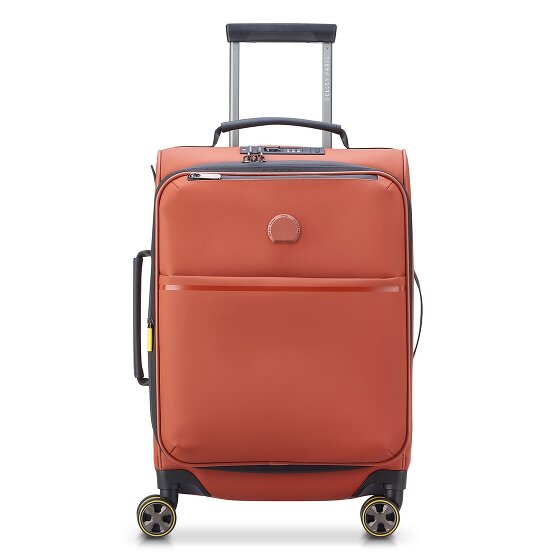 Delsey Paris Turenne Soft 4 roulettes Trolley de cabine 55 cm avec soufflet d'extension