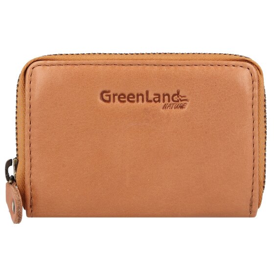 Greenland Nature Étui pour cartes de crédit Protection RFID Cuir véritable 10.5 cm