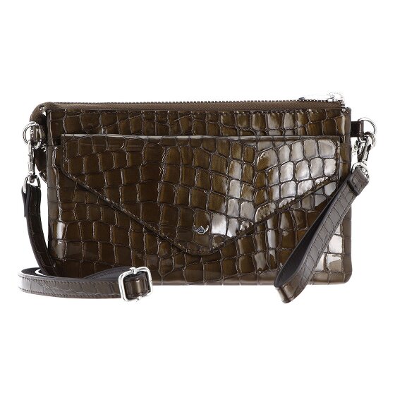 Golden Head Cayenne Portefeuille d'embrayage Protection RFID Cuir véritable 22 cm