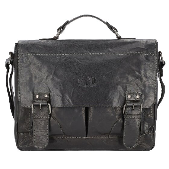 Pride and Soul Baggie Porte-documents en cuir 35 cm Compartiment pour ordinateur portable