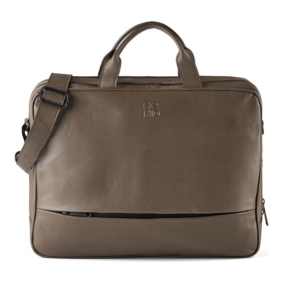 Harbour 2nd City Lights Attaché-case Cuir véritable 40 cm Compartiment ordinateur