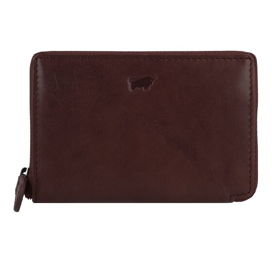 Braun Büffel Arezzo Étui pour cartes de crédit Protection RFID Cuir 11.5 cm