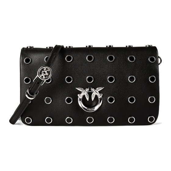 PINKO Love Click Sac pochette Cuir véritable 20 cm