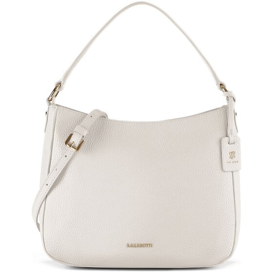 Lazarotti Sac à bandoulière Hobo en cuir de Bologne, 27 cm