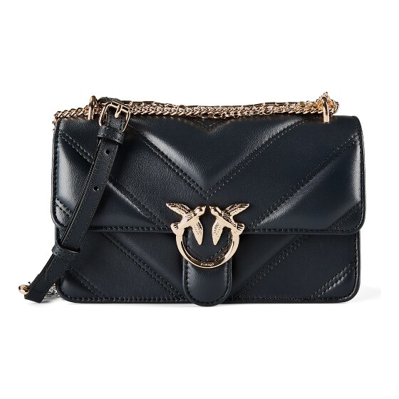 PINKO Love One Mini Sac à bandoulière Cuir véritable 20.5 cm