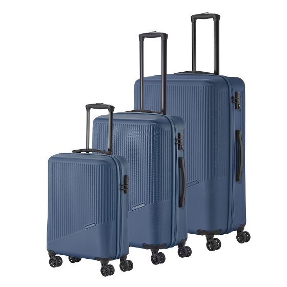 Travelite Bali 4 roulettes Set de valises 3 pièces
