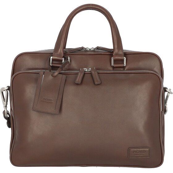 Picard Authentic Porte-documents en cuir 38 cm Compartiment pour ordinateur portable
