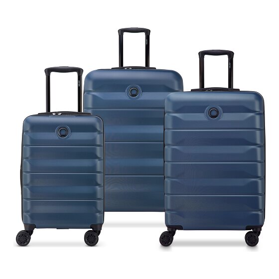 Delsey Paris Air Armour 4 roues Set de valises 3 pièces '"avec soufflet d''extension"'