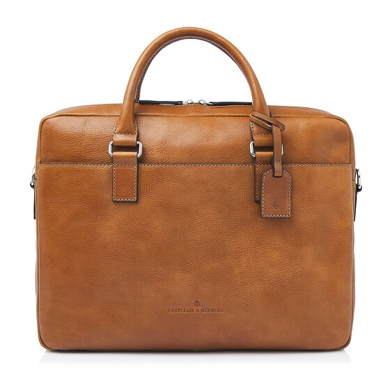 Castelijn & Beerens Peter Attaché-case Protection RFID Cuir véritable 40 cm Compartiment ordinateur