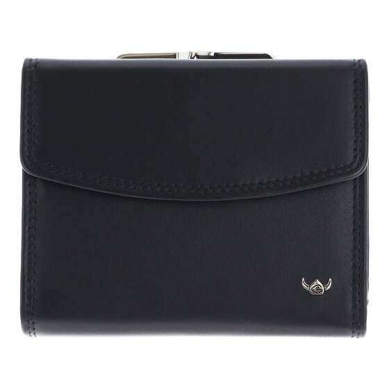 Golden Head Polo Porte-monnaie Protection RFID Cuir véritable 12 cm
