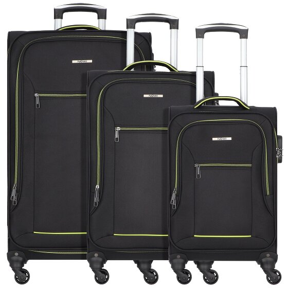 Nowi Sevilla 4 roulettes Set de valises 3 pièces