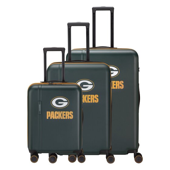 Travelite travelite x NFL 4 roues Set de valises 3 pièces avec soufflet d'extension