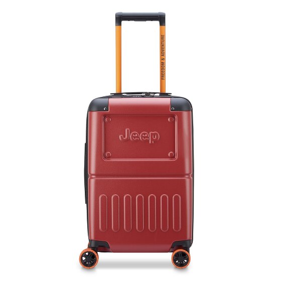 Jeep JH002B 4 roulettes Trolley de cabine XL 55 cm avec soufflet d'extension