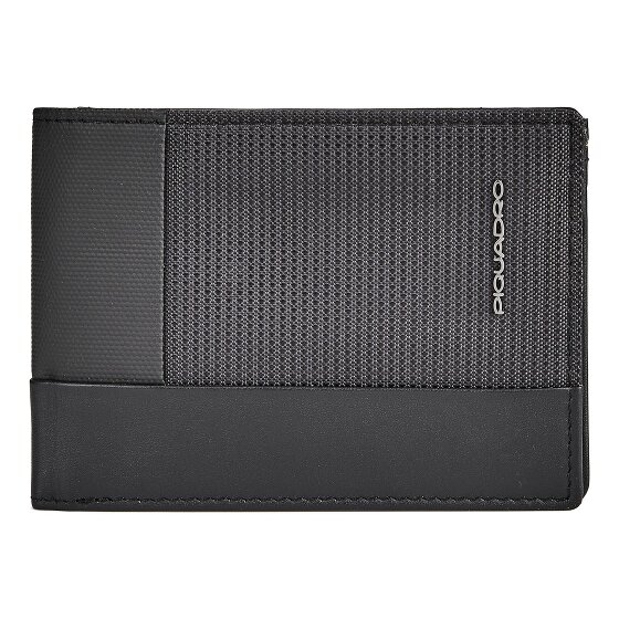 Piquadro Sync Porte-monnaie Protection RFID Cuir véritable 12.5 cm