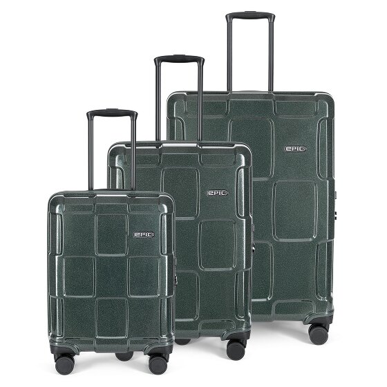 Epic Crate Reflex Set de valises à 4 roulettes 3pcs.