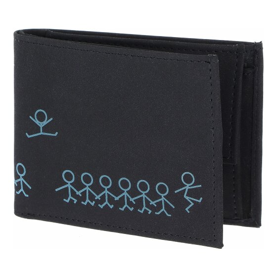 oxmox New Cryptan Porte-monnaie Protection RFID 8.5 cm