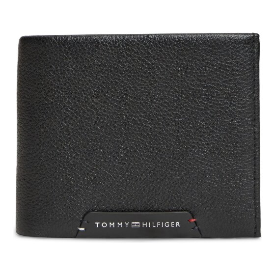 Tommy Hilfiger TH Corp Porte-monnaie Cuir véritable 11.5 cm