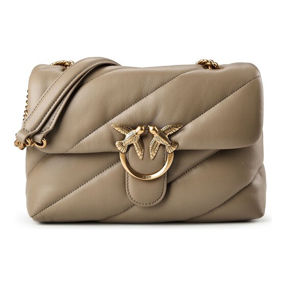 PINKO Love Puff Sac à bandoulière Cuir véritable 27 cm