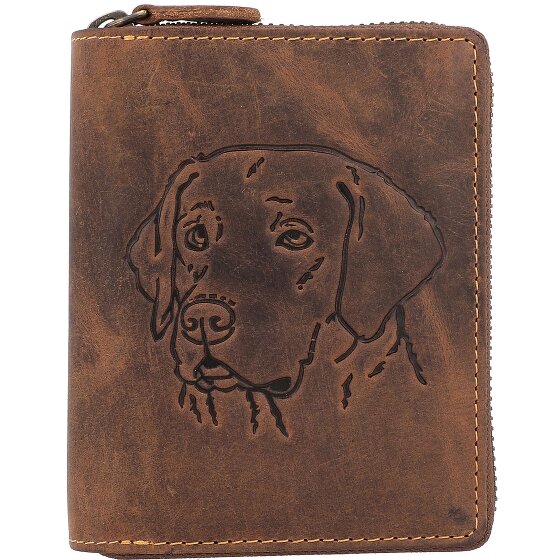 Greenburry Vintage Porte-monnaie Cuir véritable 12.5 cm
