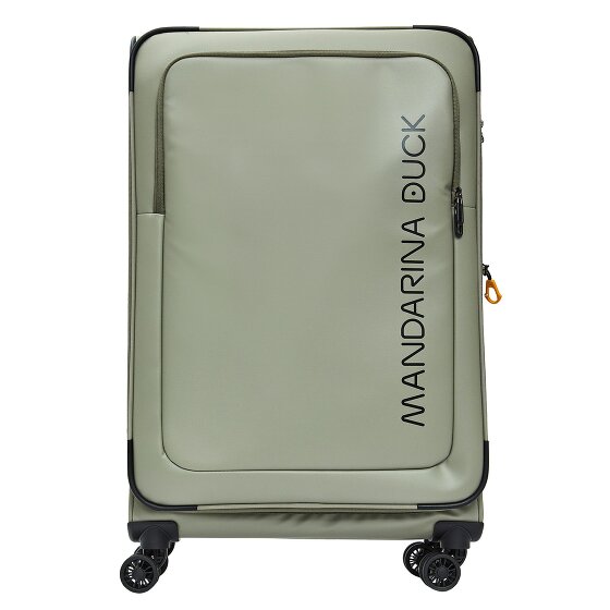 Mandarina Duck Eco Coated 4 roulettes Trolley L 78 cm avec soufflet d'extension
