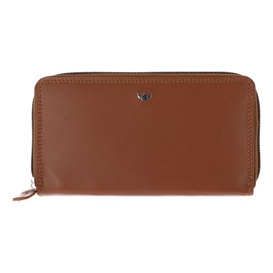 Golden Head Polo Porte-monnaie Protection RFID Cuir véritable 15.5 cm