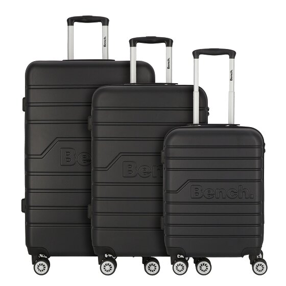 Bench Seattle 4 roulettes Set de valises 3 pièces