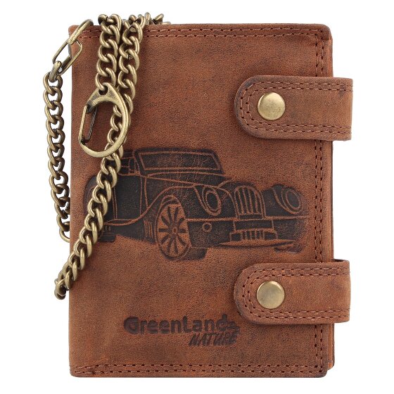Greenland Nature Montenegro Porte-monnaie RFID Cuir 9 cm