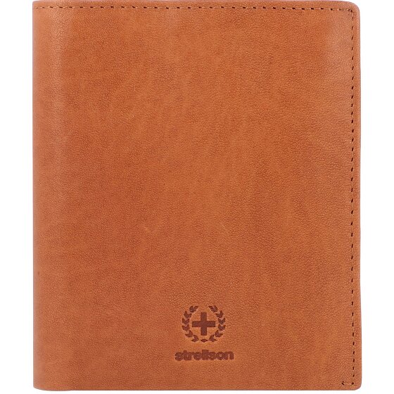 Strellson Blackwall BillFold V8 Porte-monnaie en cuir RFID 10 cm