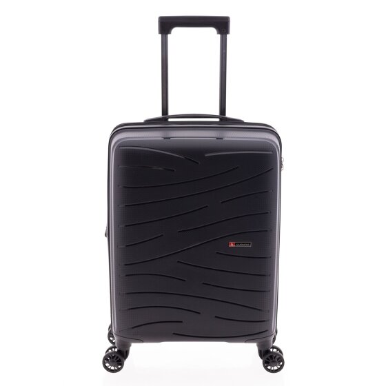 Gladiator 1700 4 roulettes Trolley de cabine 55 cm avec soufflet d'extension