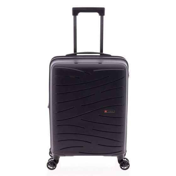 Gladiator 1700 4 roulettes Trolley de cabine 55 cm avec soufflet d'extension